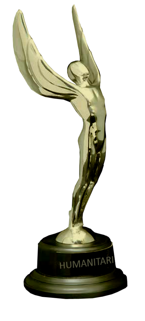 Oscar Humanitarian Statue