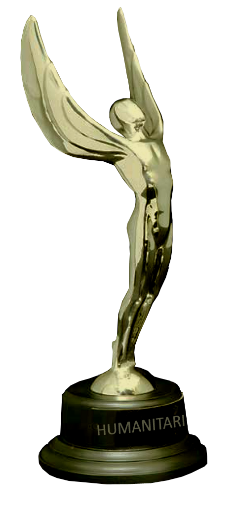 Oscar Humanitarian Statue